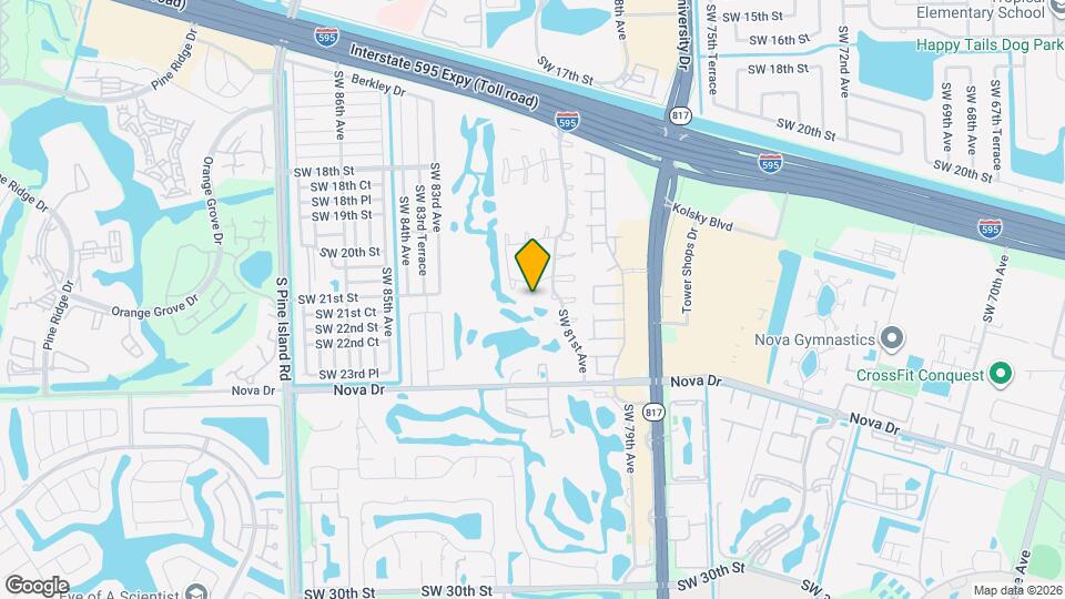 2152 SW 81st Way Map and Location Details
