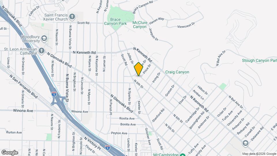 2701 Jolley Dr Mapa y Detalles de la Ubicación