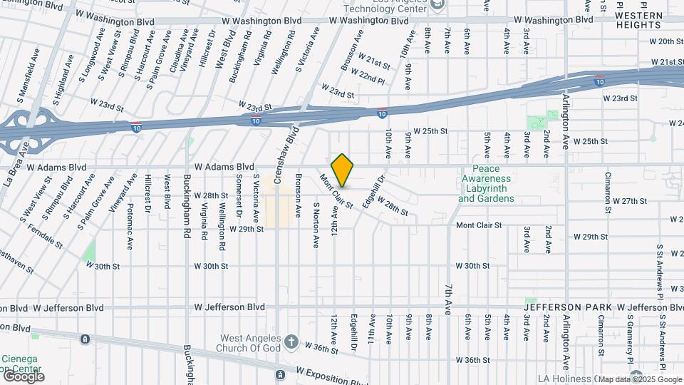 4056-4115 Montclair St Map and Location Details