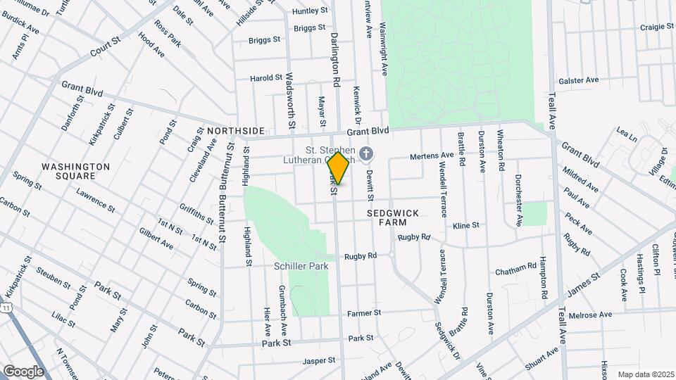 1318 Oak St Mapa y Detalles de la Ubicación