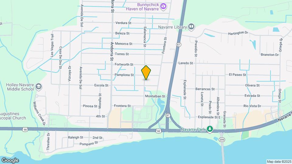 2016 Salamanca St Map and Location Details