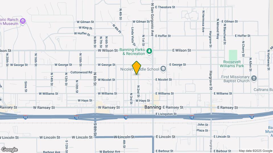 233 W Nicolet St Mapa y Detalles de la Ubicación
