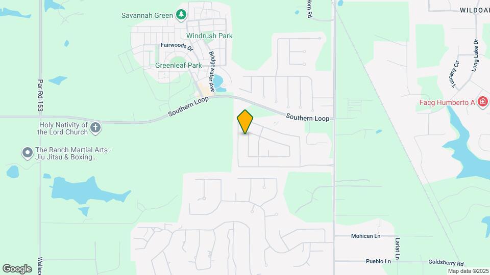 1110 Laurel Creek Dr Map and Location Details