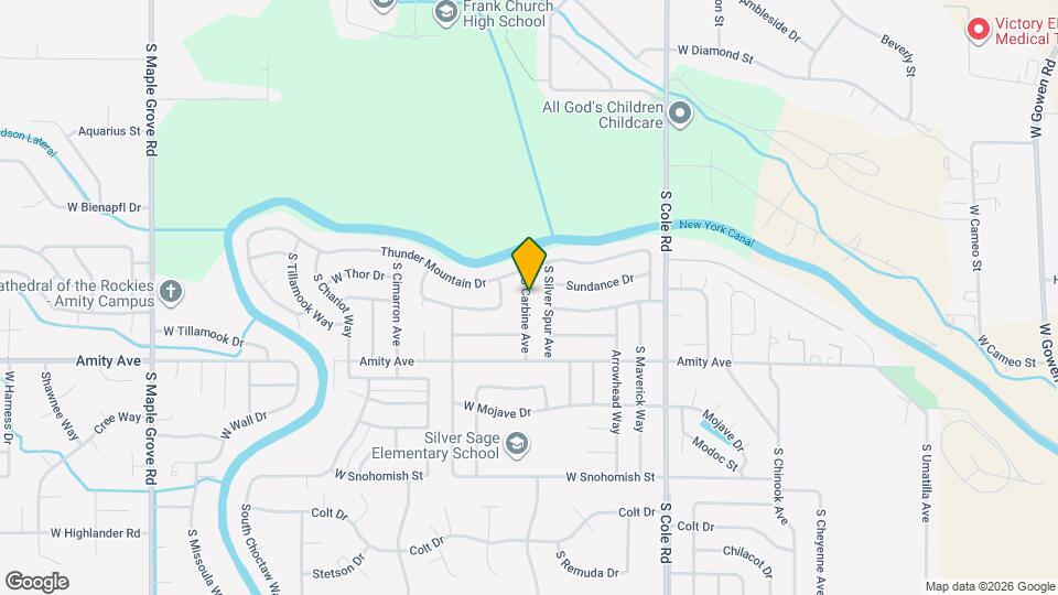 4400 S Carbine Ave Map and Location Details