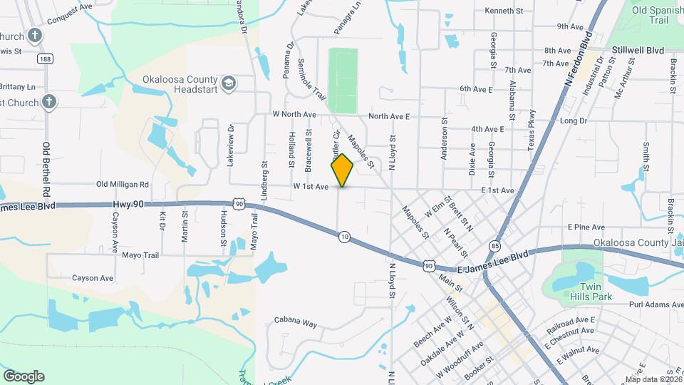 197 W 1st Ave Map and Location Details