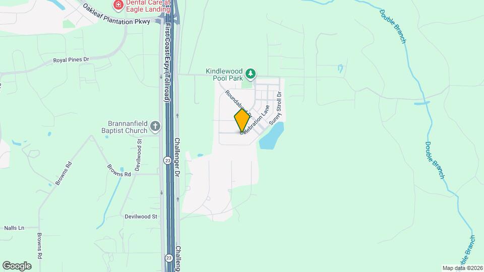 805 Celebration Lane Mapa y Detalles de la Ubicación