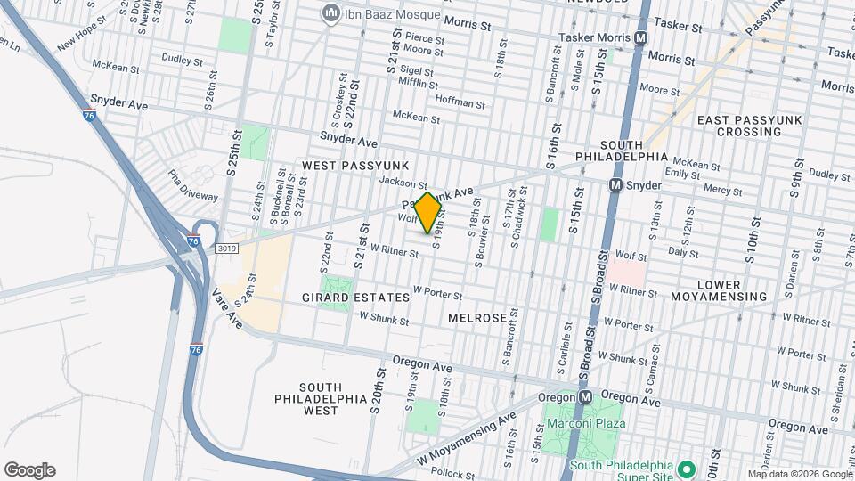 1915 Fitzgerald St Map and Location Details