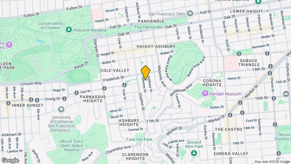 154 Downey St Map and Location Details