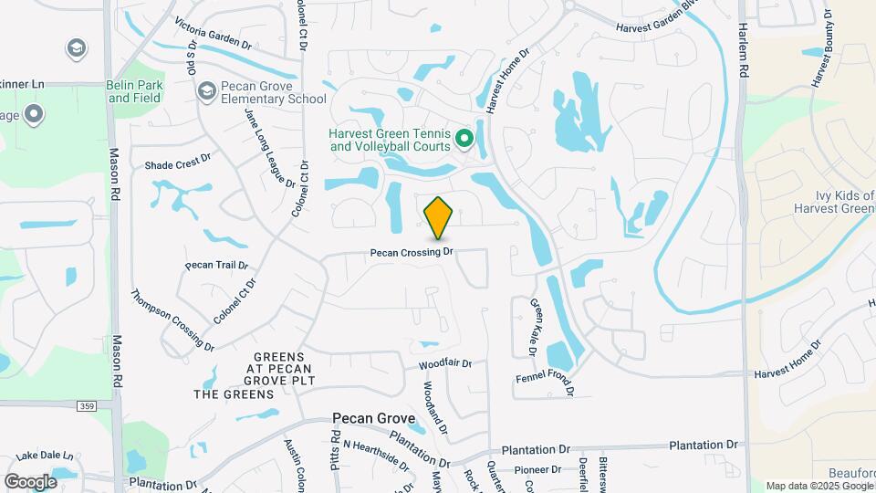 1514 Pecan Crossing Dr Map and Location Details