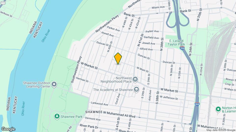 113 S 43rd St Map and Location Details