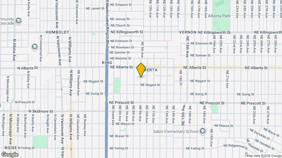 4836 NE 9th Ave Map and Location Details