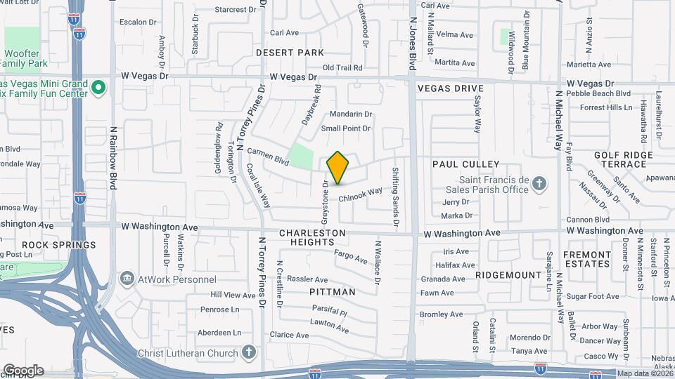 6245 Saginaw Dr Map and Location Details