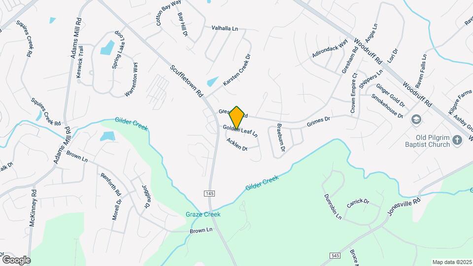 204 Golden Leaf Ln Map and Location Details