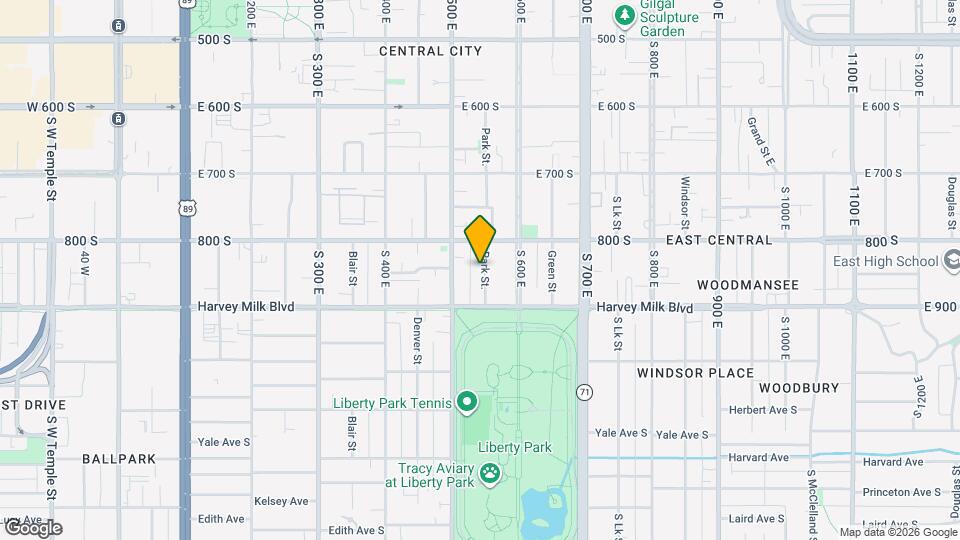 840 Park St. Map and Location Details