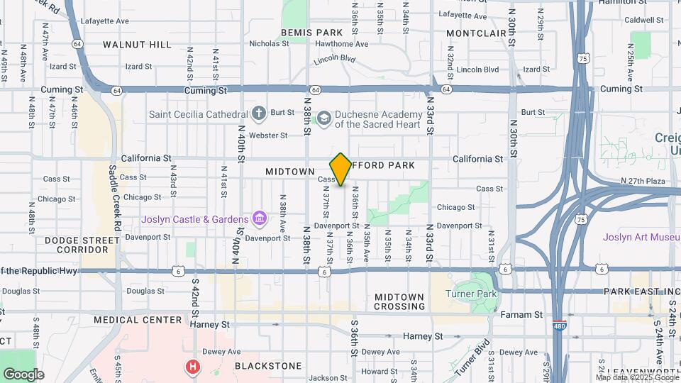 342 N 36th Ave Map and Location Details