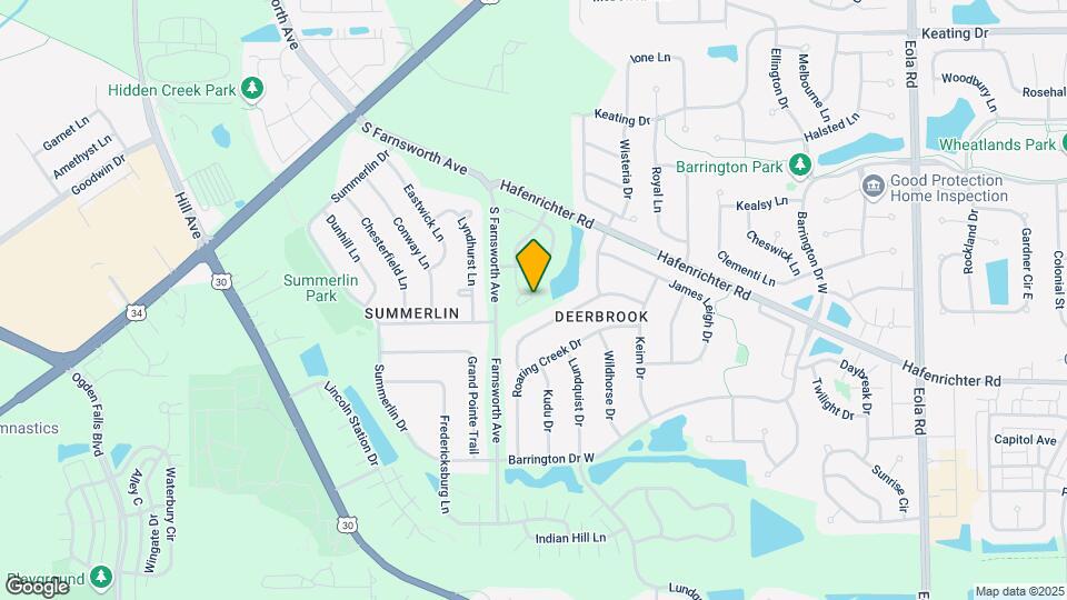 2092 Canyon Creek Ct Map and Location Details