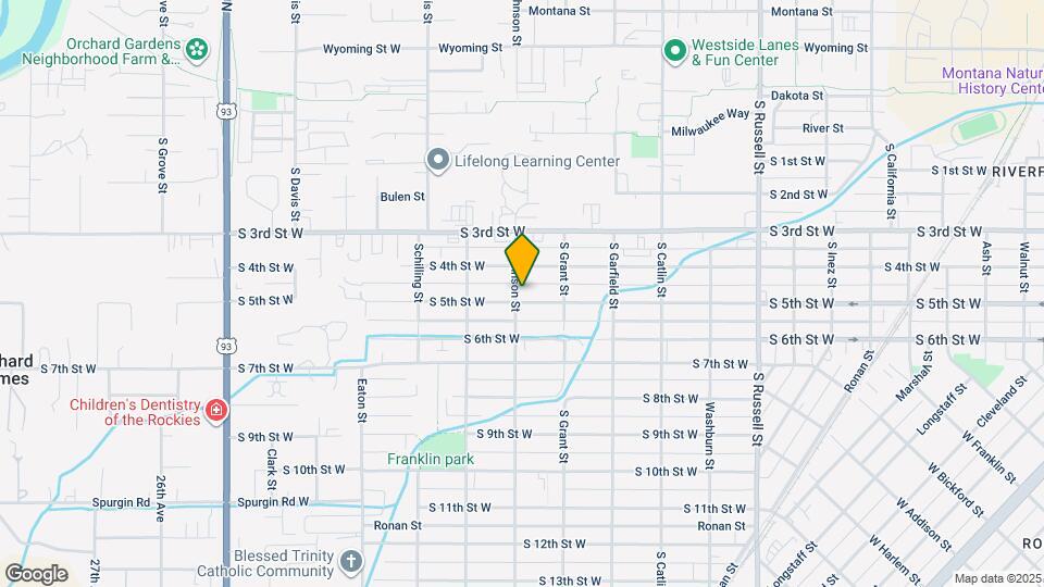 680 S Johnson St Map and Location Details