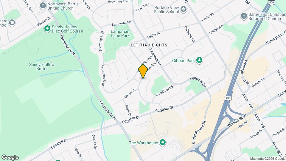 77 Fox Run, Unit Bsmt Map and Location Details