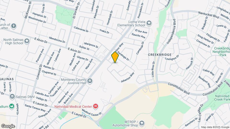 744 Atherton Cir Map and Location Details