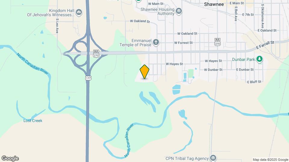 902 W Dunbar St Map and Location Details