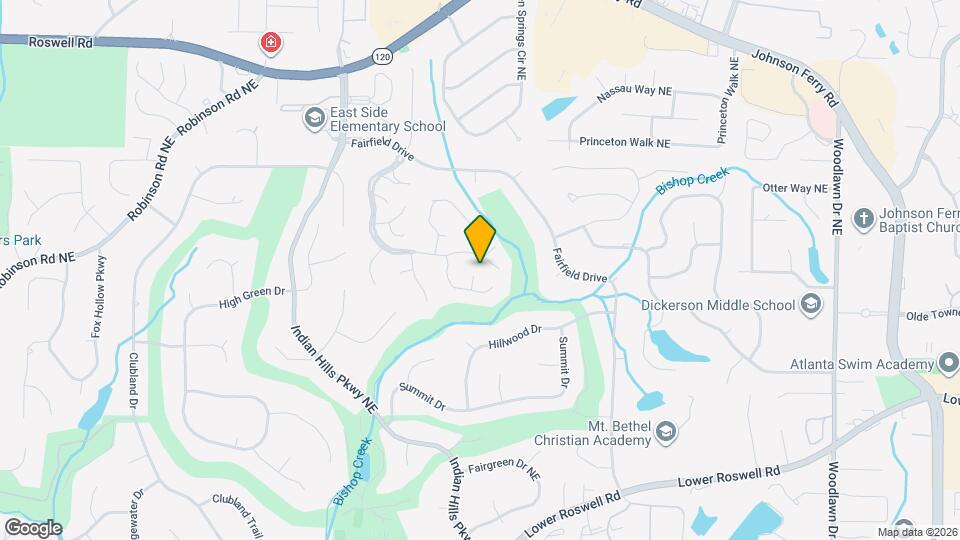 890 Muirfield Ridge NE Map and Location Details