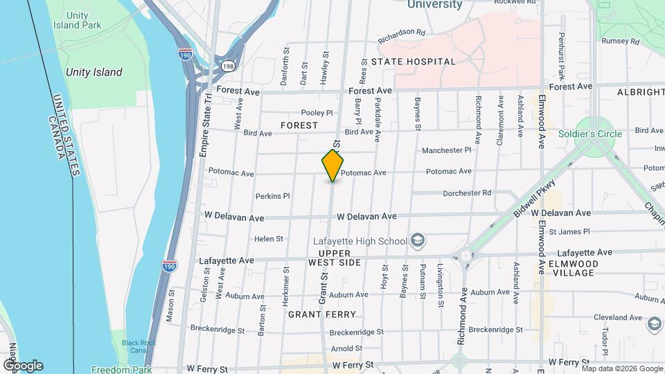 352 Grant St, Unit 352 Grant Map and Location Details