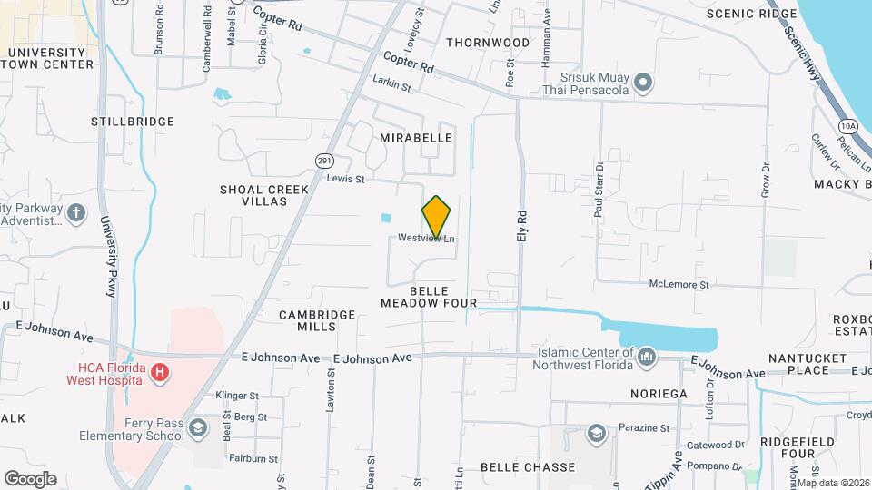 8632 Westview Ln Mapa y Detalles de la Ubicación