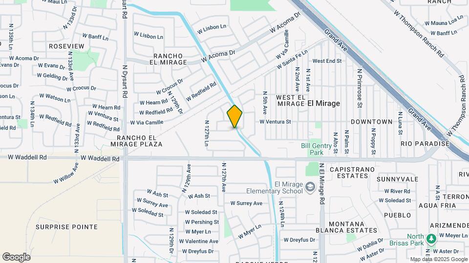 12701 W Ventura St Map and Location Details