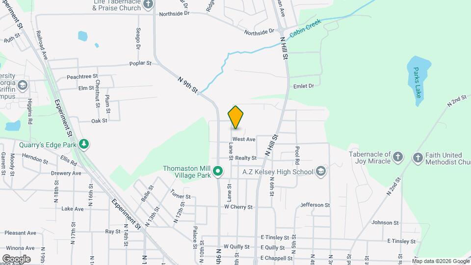 816 Lane St Map and Location Details