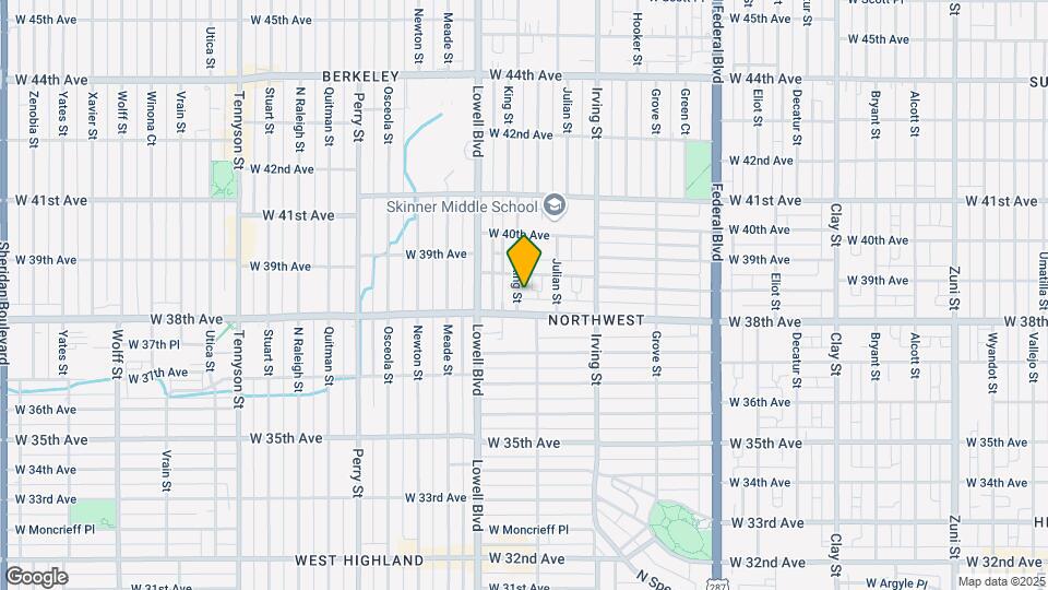 3830 King St Map and Location Details