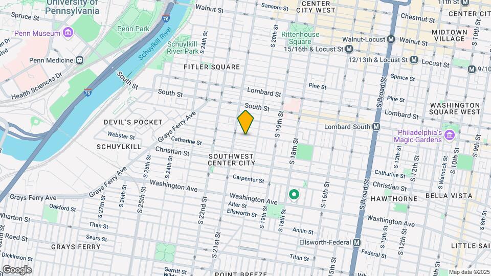 2024 Fitzwater St Map and Location Details