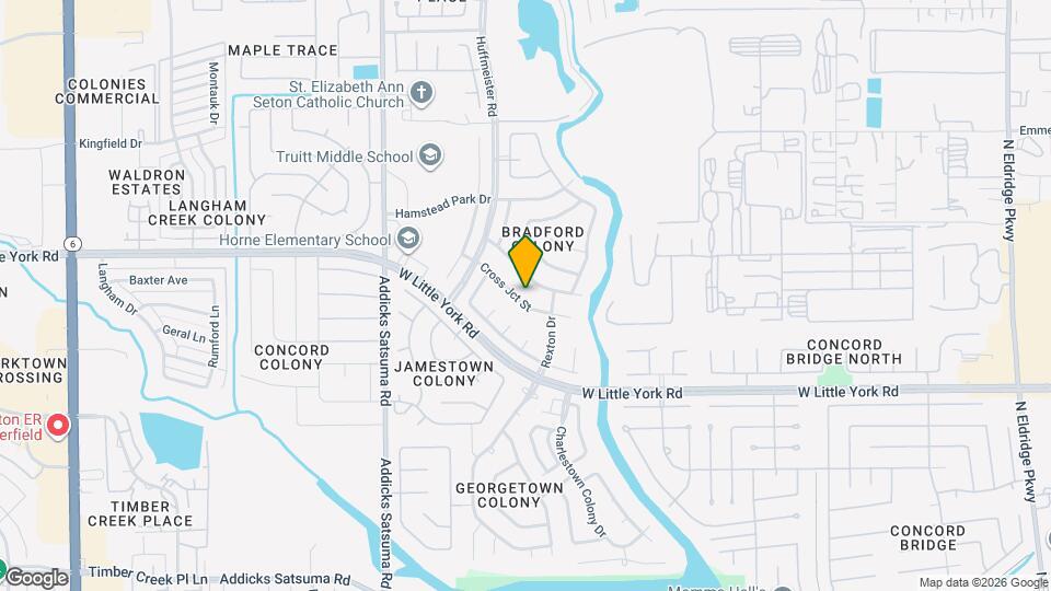 14706 Cross Jct St Map and Location Details