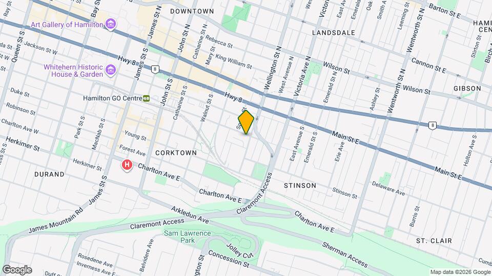 86 Wellington St S Map and Location Details