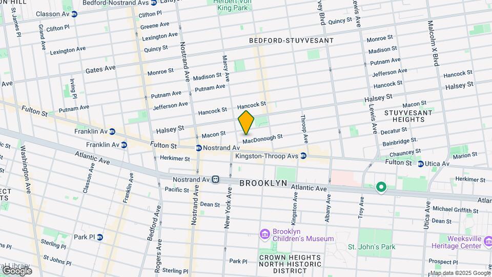 17 Mac Donough St Mapa y Detalles de la Ubicación