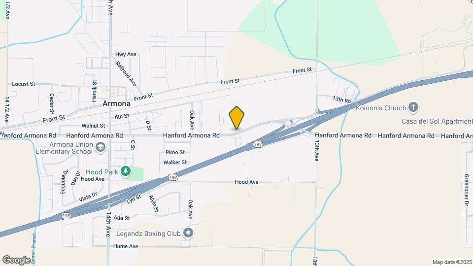 12780 Hanford Armona Rd Map and Location Details