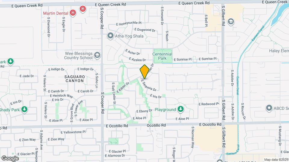 2372 E Sequoia Dr Map and Location Details