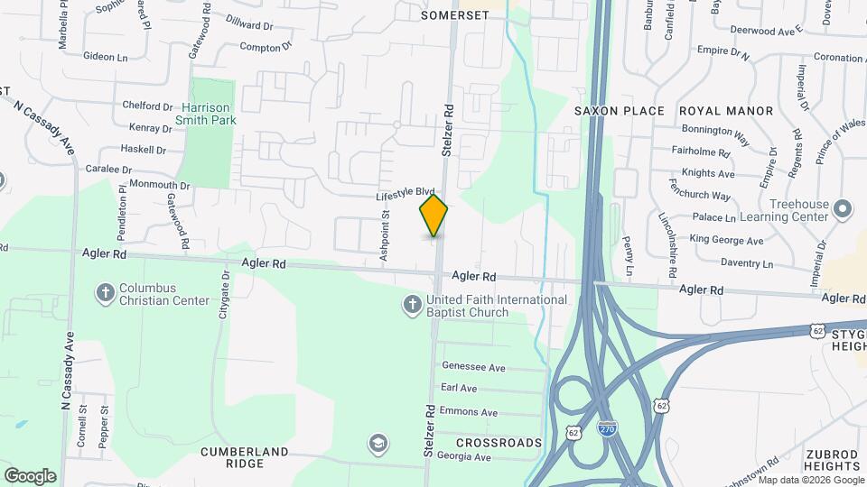 2365 Stelzer Rd Map and Location Details