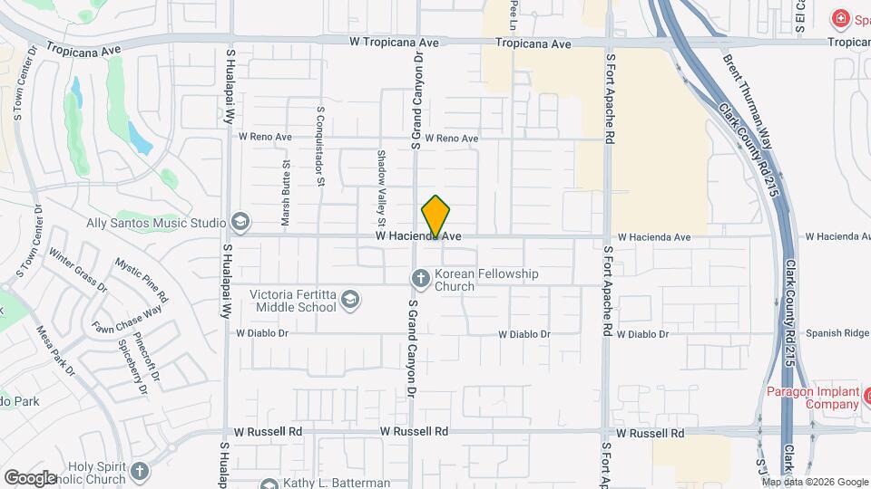 9758 Vista Crest Ave Map and Location Details