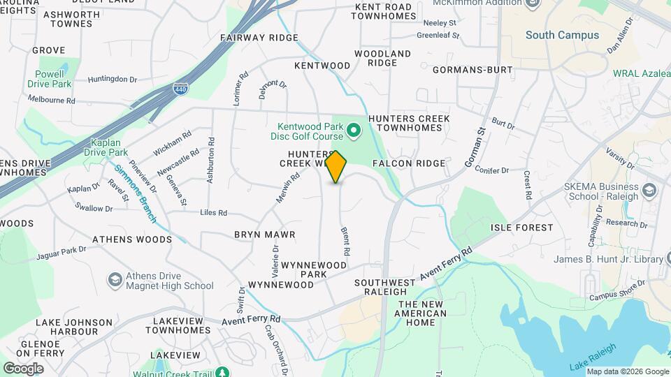 606 Brent Rd Map and Location Details