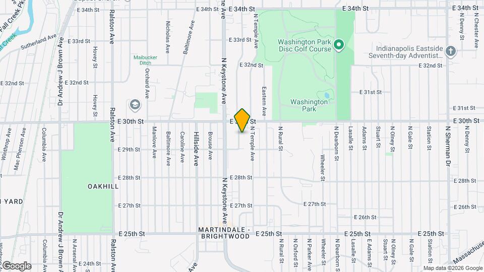 2931 N Tacoma Ave Map and Location Details