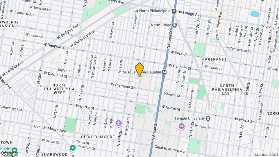 2126 N 16th St Mapa y Detalles de la Ubicación