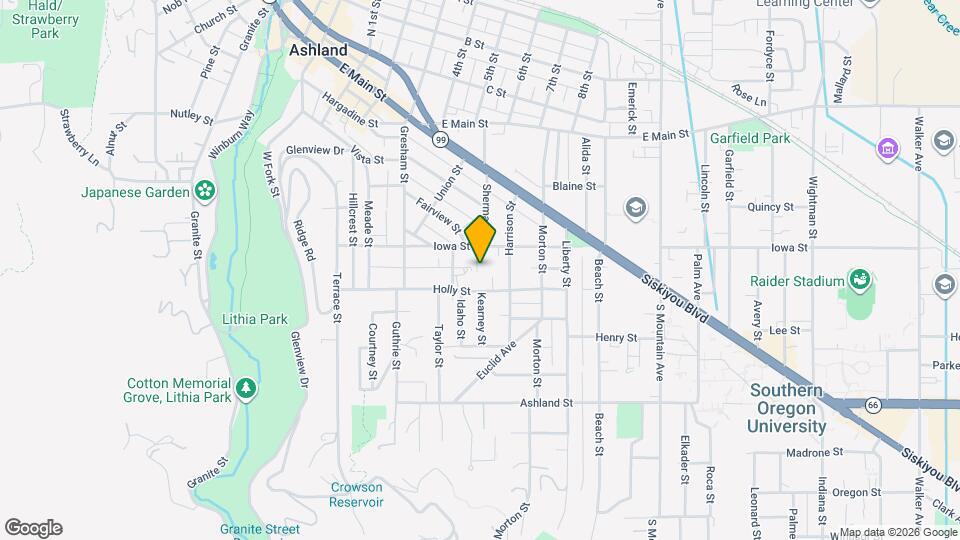 618 Iowa St Map and Location Details