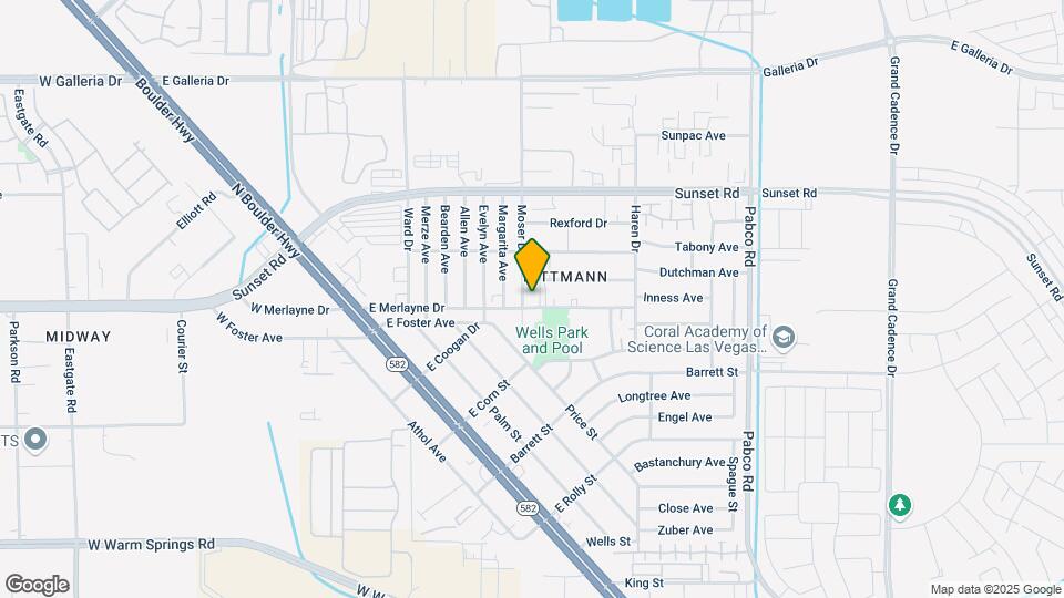 401 E Merlayne Dr Map and Location Details