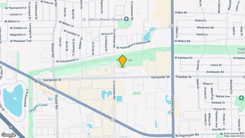 624 W Pickwick Ct Map and Location Details