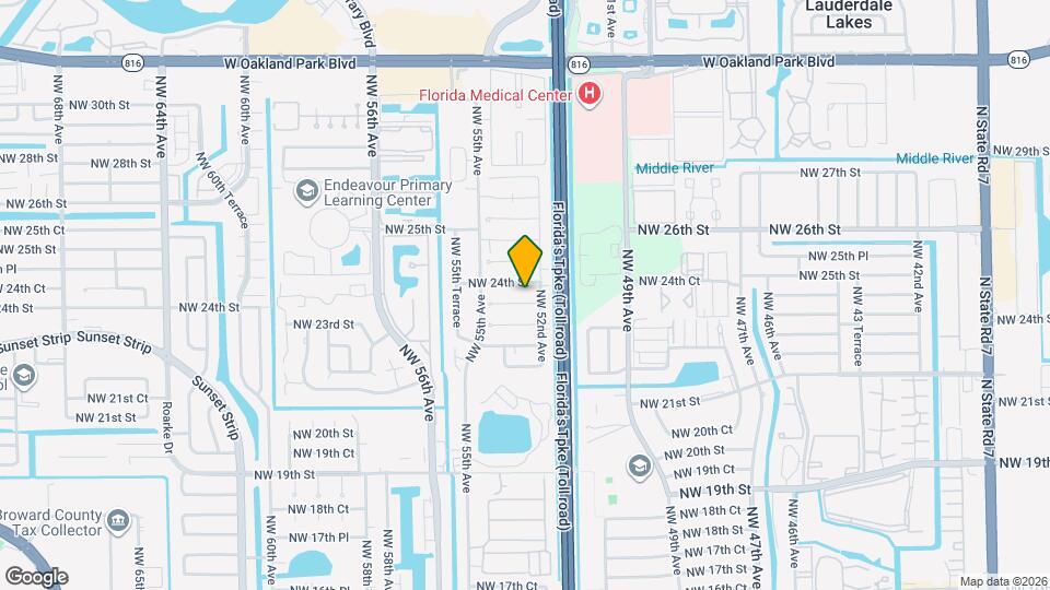 5225 NW 23rd St Map and Location Details