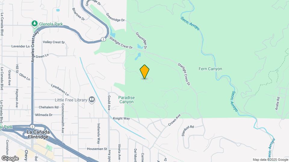 La Canada Townhouse In the Golf Course Com Map and Location Details