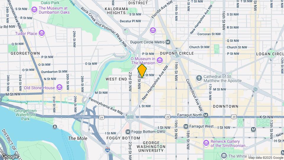 1255 22nd St NW Map and Location Details