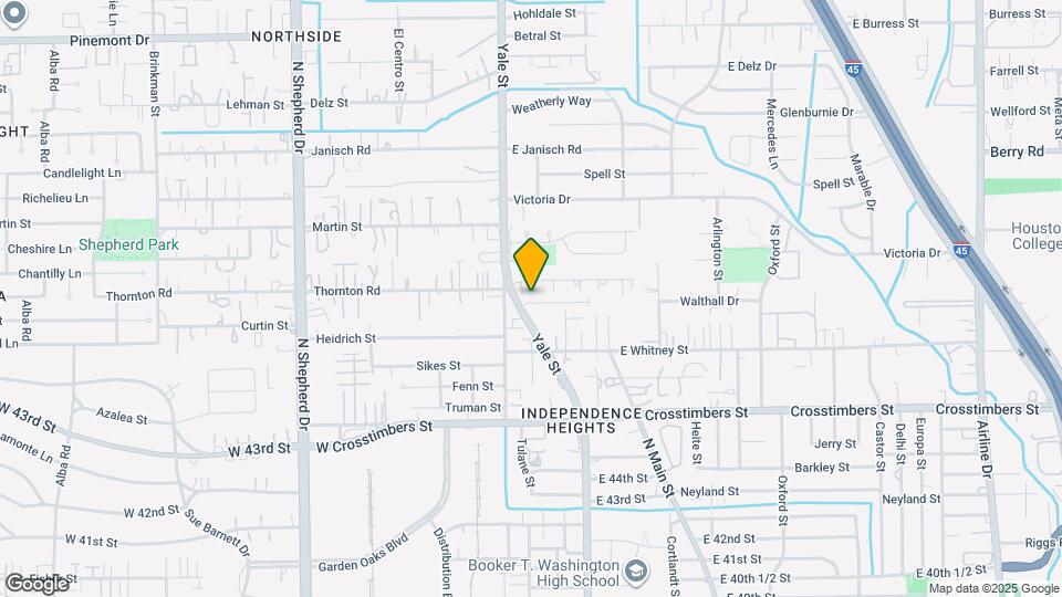 4514 Yale St Map and Location Details