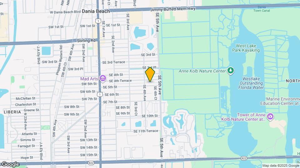 407 SE 5th St Map and Location Details