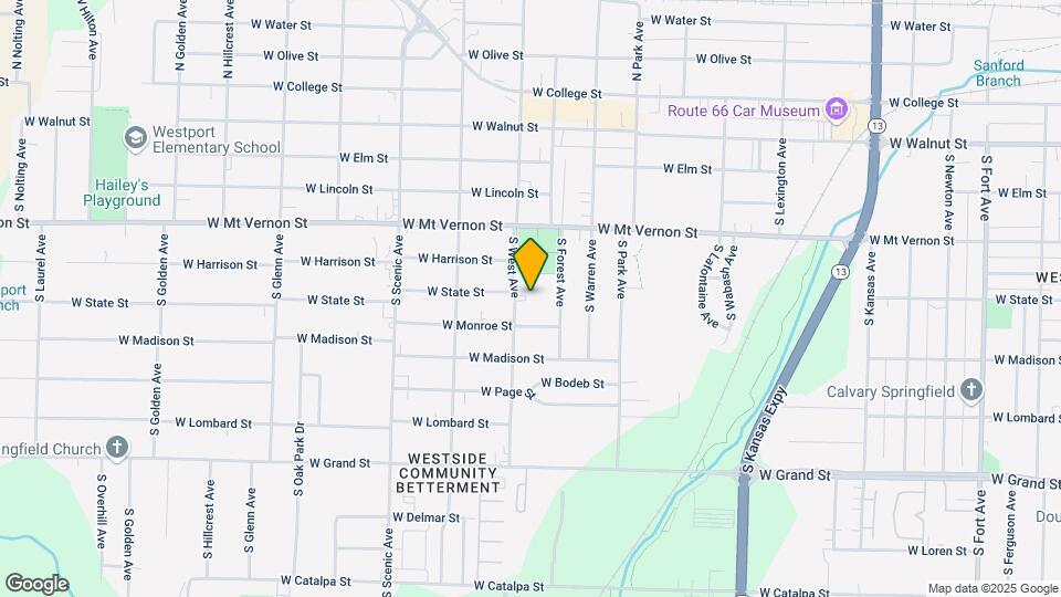 702 1/2 S West Ave Mapa y Detalles de la Ubicación